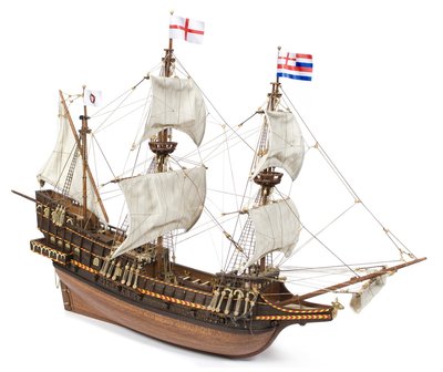 Bouwbeschrijving Golden Hind; OC12003;  modelbouw schepen; OcCre; Occre modelbouw; modelbouw; nederlandse bouwbeschrijving