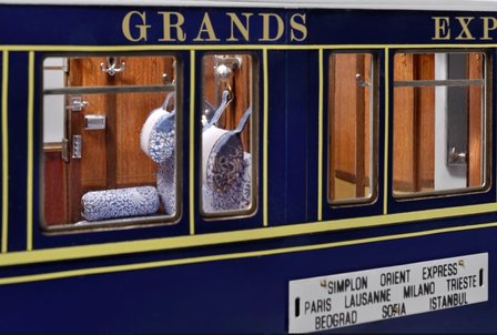 Slaapwagon van de Orient Express nr 3533 LX; amati; modelbouw
