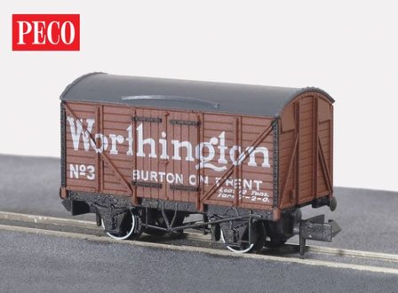 Worthington wagon; PECO modelspoor; schaal 1op160; spoor N