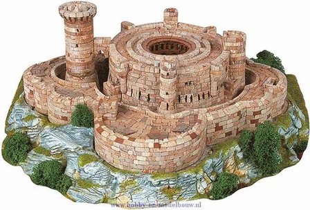 Aedes Ars; 1004; miniatuur kastelen; modelbouw kastelen;  miniatuur burchten; modelbouw burchten; echte steentjes; keramische s