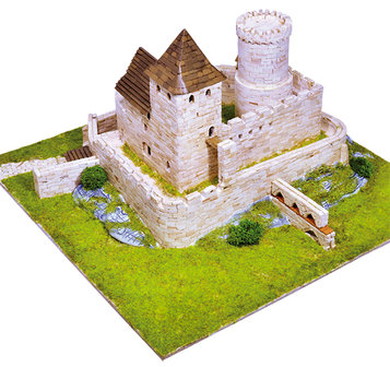 Aedes Ars; 1016; miniatuur kastelen; modelbouw kastelen;  miniatuur burchten; modelbouw burchten; echte steentjes; keramische s