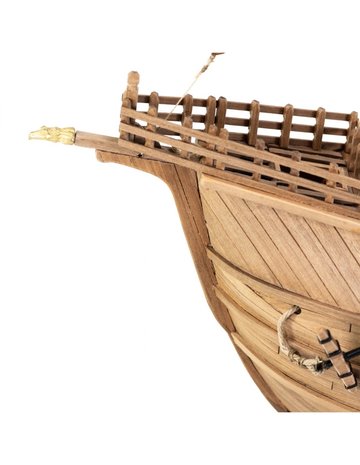 Spaanse Coca; houten modelbouw; amati; AMATI; modelbouw boot; schaal 1op60; schaal 1:60; Amati; modelbouw schepen voor beginner