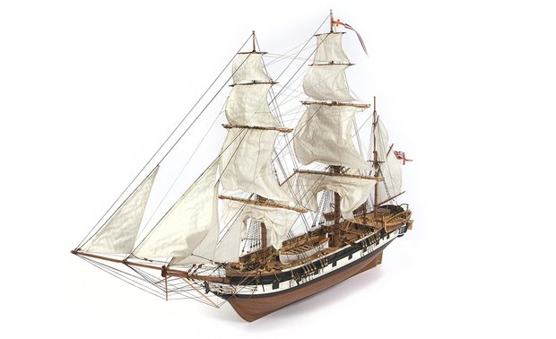 modelbouw schepen; OcCre; Occre modelbouw; modelbouw;  hobby en modelbouw; Verfpakket voor de Beagle