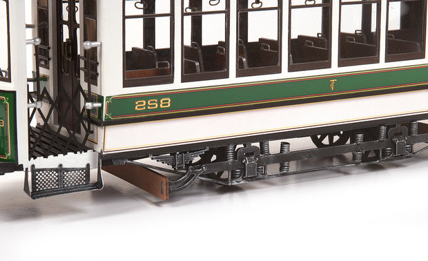 OC53010; Tram-Buenos-Aires-voor-spoor-G spoor G; modelbouw tram OcCre; Occre modelbouw; modelbouw; nederlandse bouwbeschrijving