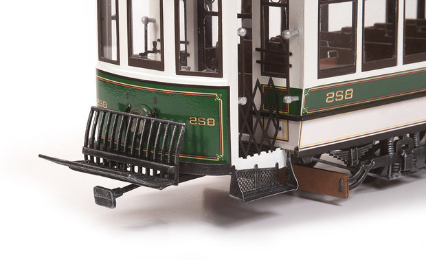 OC53010; Tram-Buenos-Aires-voor-spoor-G spoor G; modelbouw tram OcCre; Occre modelbouw; modelbouw; nederlandse bouwbeschrijving