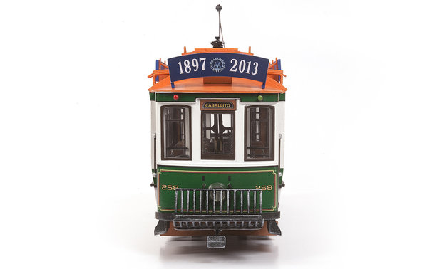 OC53010; Tram-Buenos-Aires-voor-spoor-G spoor G; modelbouw tram OcCre; Occre modelbouw; modelbouw; nederlandse bouwbeschrijving