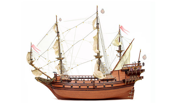 modelbouw schepen; OcCre; Occre modelbouw; modelbouw;  hobby en modelbouw; Verfpakket voor de Apóstel Felipe