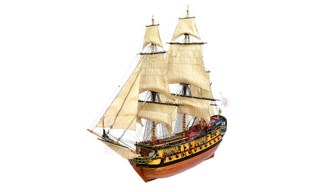 modelbouw schepen; OcCre; Occre modelbouw; modelbouw;  hobby en modelbouw;Verfpakket voor de Nuestra Señora del pilar