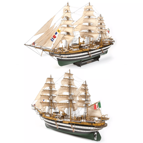 Amerigo Vespucci; oc15006; modelbouw; OcCre; Nederlandse bouwbeschrijving; 15006; modelbouw; OcCre; Nederlandse bouwbeschrijvin