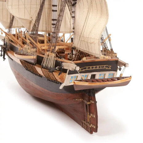 OC12009; modelbouw; Occre modelbouw; nederlandse bouwbeschrijving; HMS Erebus; 12009