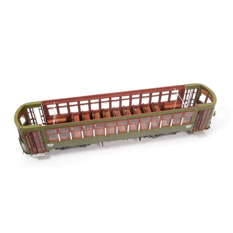 53012; New Orleans Streetcar voor spoor G; modelbouw tram OcCre; Occre modelbouw; modelbouw; nederlandse bouwbeschrijving; mode