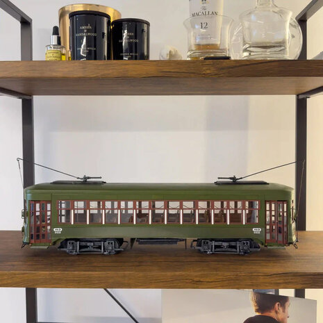 53012; New Orleans Streetcar voor spoor G; modelbouw tram OcCre; Occre modelbouw; modelbouw; nederlandse bouwbeschrijving; mode