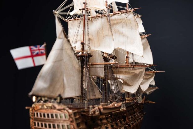 HMS Victory Houten Scheepsmodel 1:87