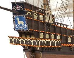 OC12003; Golden Hind; modelbouw; Occre modelbouw; nederlandse bouwbeschrijving