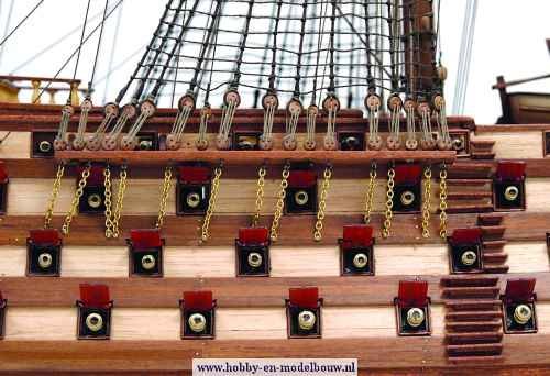 Santísima Trinidad; OC15800; Occre; Modelbouw schepen; Modelbouw; OcCre; Nederlandse bouwbeschrijving; 15800; modelbouw;