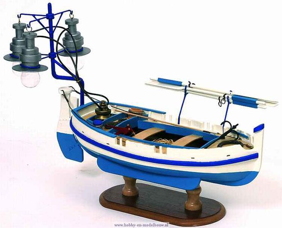 Bot de Llum Calella; 52002;  modelbouw schepen; OcCre; Occre modelbouw; modelbouw; nederlandse bouwbeschrijving; modelbouw sche