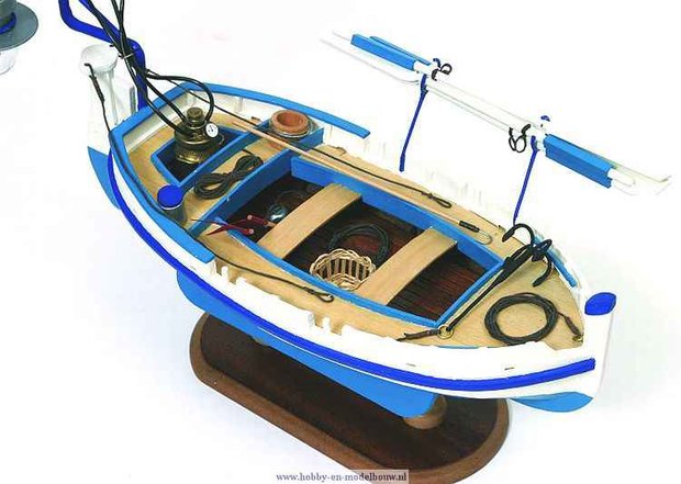 Bot de Llum Calella; 52002;  modelbouw schepen; OcCre; Occre modelbouw; modelbouw; nederlandse bouwbeschrijving; modelbouw sche