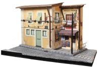 Diorama op schaal 1:22,5 voor de Lisboa tram; diorama; 53005; Tram Lisboa; spoor G; modelbouw tram OcCre; Occre modelbouw; mode