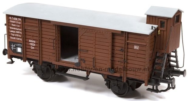 sluitwagen; remmerhuis; Occre: OC56002;  modelbouw stoomlocomotief,occre modeltreinen,spoor G,spoor LGB,Spoor 1,schaal 1 op 32,