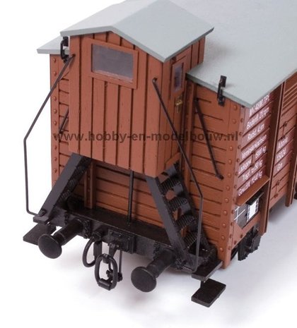 sluitwagen; remmerhuis; Occre: OC56002;  modelbouw stoomlocomotief,occre modeltreinen,spoor G,spoor LGB,Spoor 1,schaal 1 op 32,