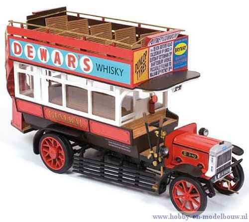 Dennis B-type dubbeldeksbus; OC57000;  modelbouw; Occre modeltreinen,spoor G,spoor LGB,Spoor 1,schaal 1 op 32,schaal 1:32; Occr