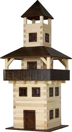 hobby en modelbouw; Toren; W28; Walachia; houten speelgoed, houten modelbouw, schaal 1:32; 1:32; modelbouw;