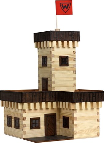 hobby en modelbouw; Zomer Kasteel; W29; Walachia; houten speelgoed, houten modelbouw, schaal 1:32; 1:32; modelbouw;