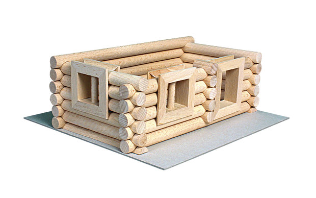 hobby en modelbouw; Variobox 72 stuks; W20;  Walachia; houten speelgoed, houten modelbouw, schaal 1:32; 1:32; modelbouw; blokke