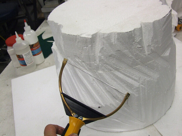 styroporsnijder,piepschuim snijden,piepschuimsnijder,polistyrol snijden,foam factory; FF017; Draadhouderspanner; styrofoam snij