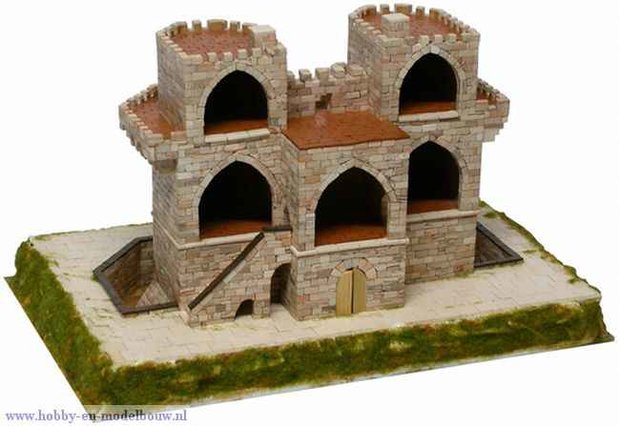 Aedes Ars; AE1251; Serranos's towers; miniatuur diarama; modelbouw diarama;  miniatuur burchten; modelbouw burchten; ech