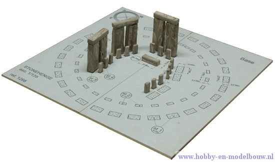 Aedes Ars; AE1268;Stonehenge; miniatuur diarama; modelbouw diarama;  miniatuur burchten; modelbouw burchten; echte steentjes; k