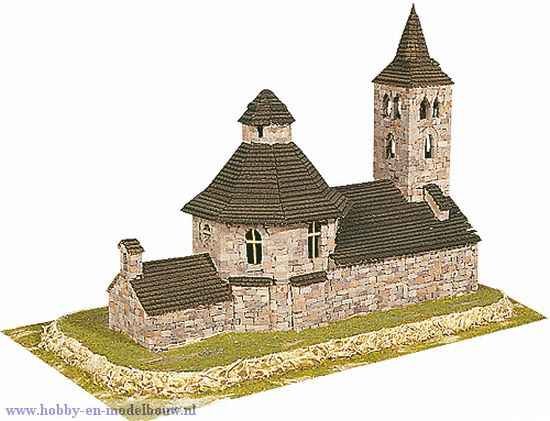 Aedes Ars; AE1103; Vilac church; miniatuur diarama; modelbouw diarama;  miniatuur burchten; modelbouw burchten; echte steentjes