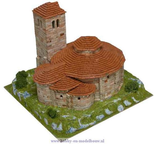 Aedes Ars; AE1105; La Vera Cruz church; miniatuur diarama; modelbouw diarama;  miniatuur burchten; modelbouw burchten; echte st