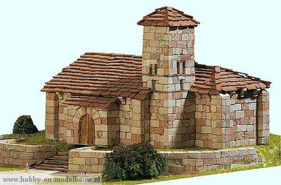 Aedes Ars; AE1107; Santa Cecilia church; miniatuur diarama; modelbouw diarama;  miniatuur burchten; modelbouw burchten; echte s
