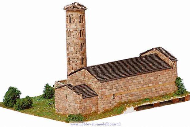 Aedes Ars; AE1108; Sant Coloma; miniatuur diarama; modelbouw diarama;  miniatuur burchten; modelbouw burchten; echte steentjes;