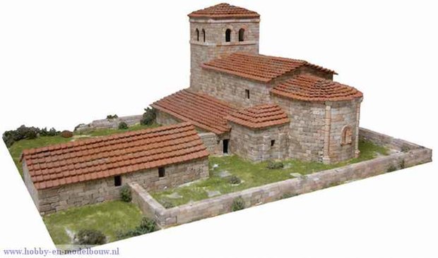 Aedes Ars; AE1109; San Andres church; miniatuur diarama; modelbouw diarama;  miniatuur burchten; modelbouw burchten; echte stee