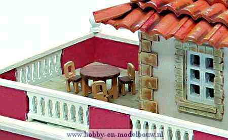 Domus Kits; 40959; Sitges; schaal 1:60; miniatuur kastelen; modelbouw kastelen;  miniatuur burchten; modelbouw burchten; echte 