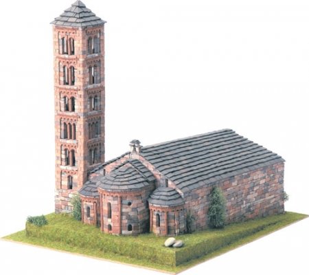 Domus Kits; 40079; St. Climent de Taüll; Romanica; schaal 1:85; 1op85; miniatuur kastelen; modelbouw kastelen;  miniatuu