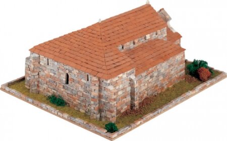 Domus Kits; 40086; S. Juan de Baños; Romanica; schaal 1:65; 1op65; miniatuur kastelen; modelbouw kastelen;  miniatuur bu