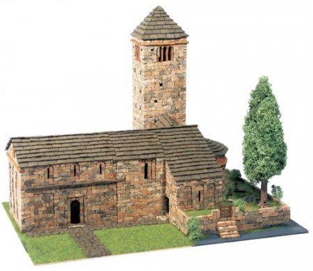 Domus Kits; 40091; S. Pedro de Lárrede; Romanica; schaal 1:65; 1op65; miniatuur kastelen; modelbouw kastelen;  miniatuur