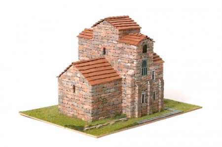 Domus Kits; 40500;St. Miguel de Liño; Romanica; schaal 1:65; 1op65; miniatuur kastelen; modelbouw kastelen;  miniatuur burchte