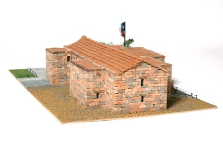 Domus Kits; 40550; St. Antonio de Valero (El Alamo); schaal 1:100; 1op100; miniatuur kastelen; modelbouw kastelen;  miniatuur b