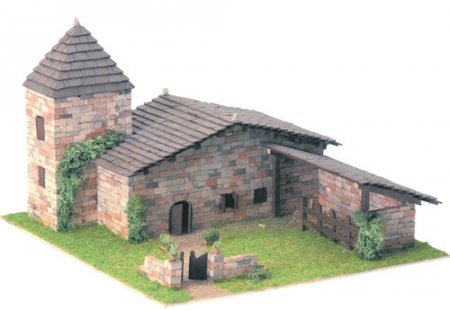 Domus Kits; 40035; Rustica 1; schaal 1:60; 1op60; miniatuur bruggen; modelbouw bruggen;  miniatuur brug; modelbouw brug; echte 