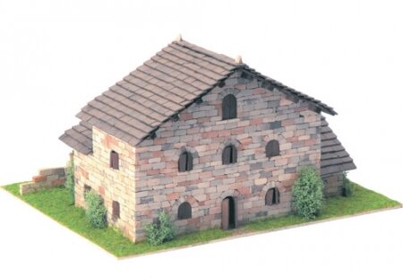 Domus Kits; 40037; Rustica 3; miniatuur bruggen; modelbouw bruggen;  miniatuur brug; modelbouw brug; echte steentjes; keramisch