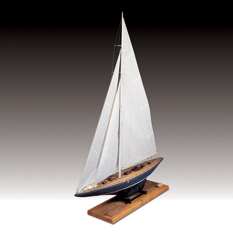 bouwtekeningen; bouwtekeningset; Endeavour UK Challenge 1934 1:35; houten modelbouw; amati; AMATI; modelbouw boot; schaal 1op35
