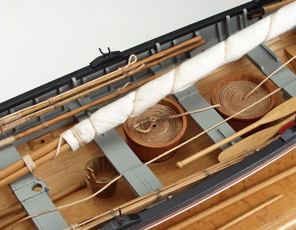 Walvisboot van museumkwaliteit; houten modelbouw; amati; AMATI; modelbouw boot; 