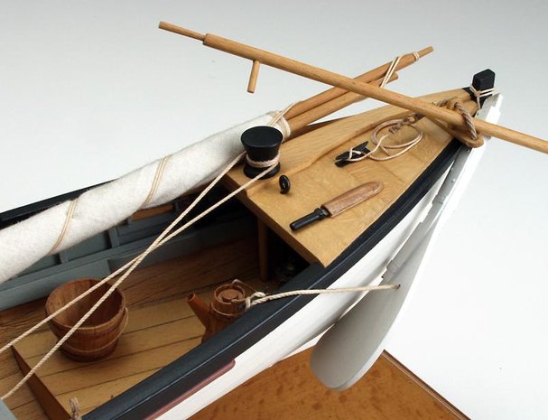 Walvisboot van museumkwaliteit; houten modelbouw; amati; AMATI; modelbouw boot; 