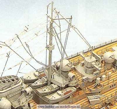 Slagschip Tirpitz; 1:200; Aeronaut; modelbouw boten hout; modelbouw schepen binnenvaart; modelbouw schepen; modelbouw schepen v
