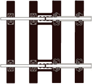 Overgangsrail voor code 134 en code 124; peco modelspoor; peco rails; peco wissels; spoor N; spoor HO; spoor G; spoor 1; spoor 