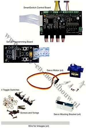 SmartSwitch servo systeem startset